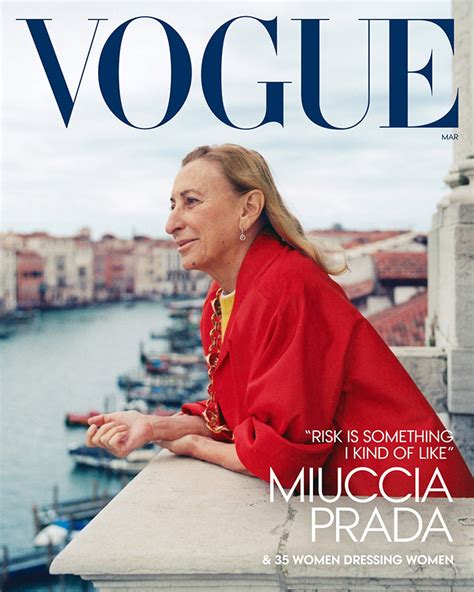 miuccia Prada vogue